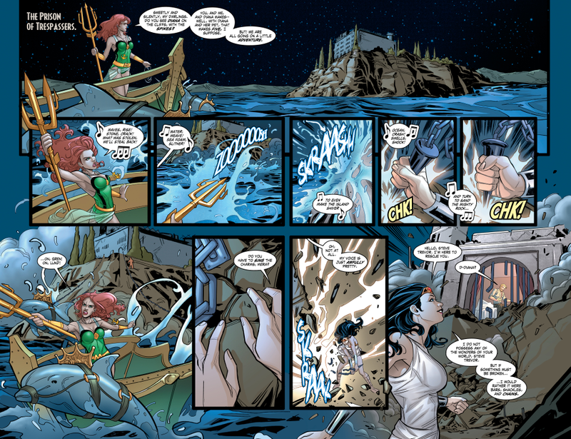 Illustration for article titled Exclusive DC preview: Wonder Woman goes to war in DC Bombshells #2